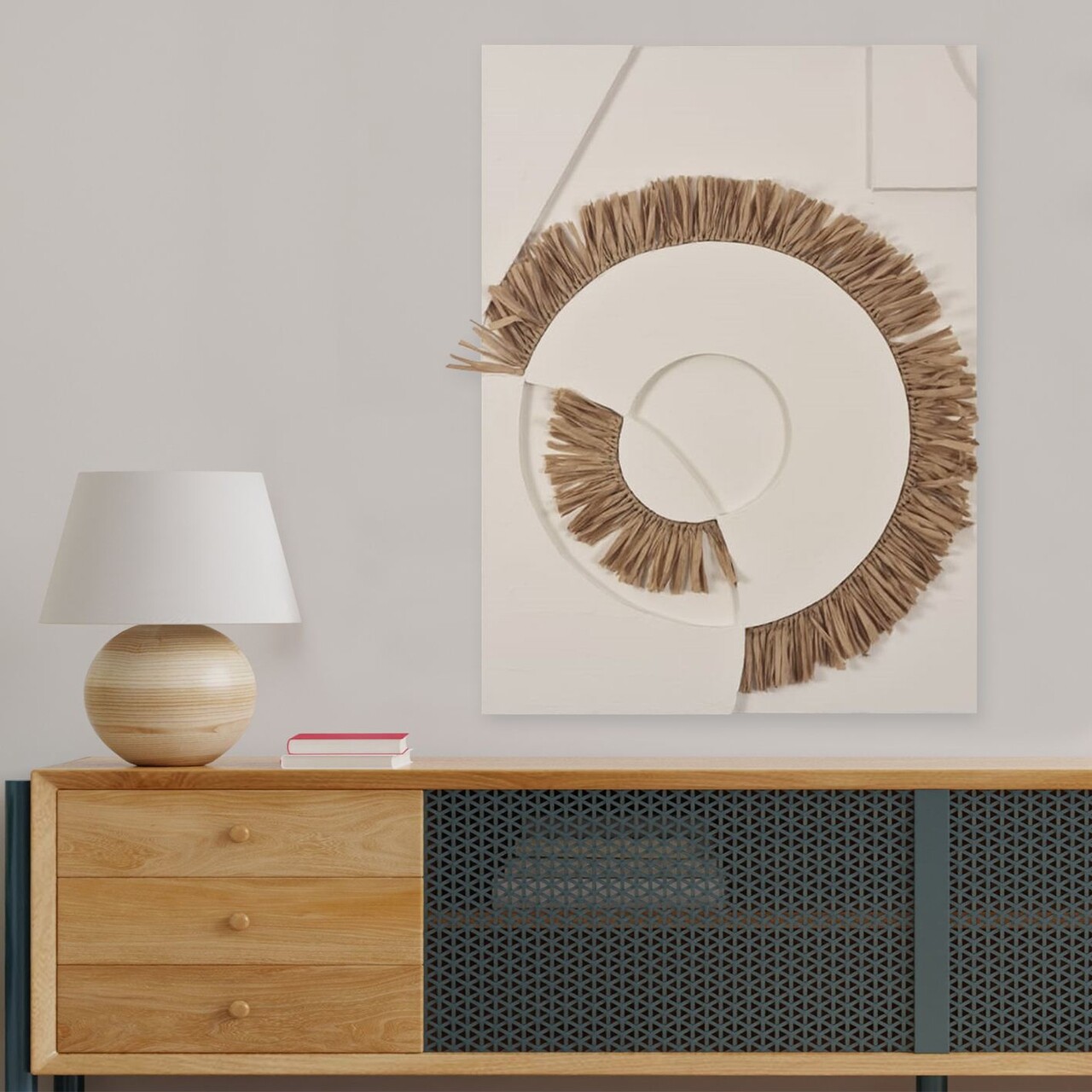 Tablou decorativ RF9648 Cadru: 100% LEMN (grosime: 3 cm) Multicolor