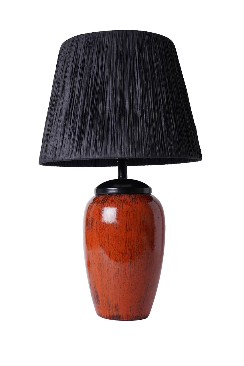 Lampa de masa, Opviq, 687HMY2225, Rosu maro - imagine 2