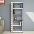 Corp biblioteca, Hommy Craft, City, 64.6x170x24.2 cm, Alb