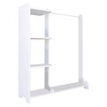 Suport pentru haine Renesme, Pakoworld, 106x35x128 cm, PAL melaminat, alb