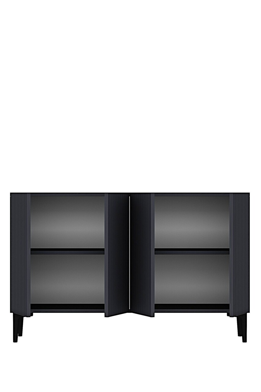 Consola, Hanah Home, Zeynep 120, 120x79x32 cm, Antracit - view 6
