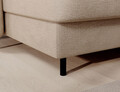 Coltar extensibil stanga 4 locuri ELTAP, LT-18TOS, Berrto, 306x165x100 cm, lemn/poliester, bej deschis