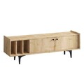 Comoda TV, Emerald, Alya, 150x47x40 cm, Maro