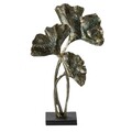 Decoratiune, Three Leaf, 30x12x48 cm, Poliester, Multicolor
