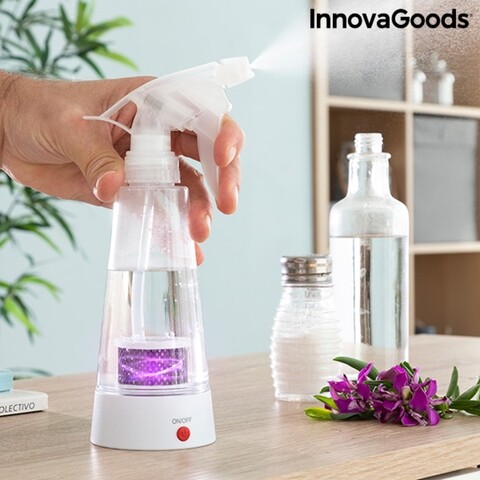 Generator de dezinfectant pentru electroliza d-spray innovagoods, 11x7x21 cm