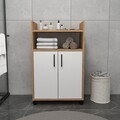 Dulap multifunctional, Arnetti, Tiraks, Pin Atlantic / Alb