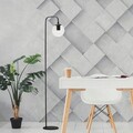 Lampadar, Fulgor, 942FLG1339, Metal, Negru