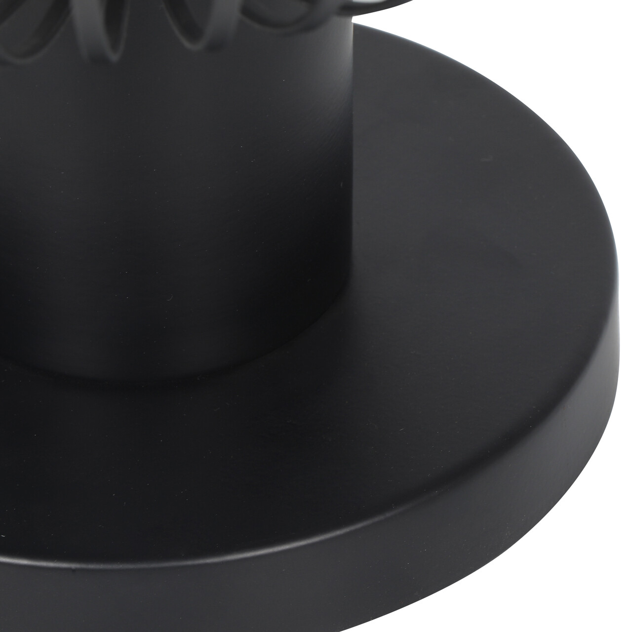 Lampa de masa Gila, TRIO, 33x37 cm, 10W, 1x E27, metal, negru mat