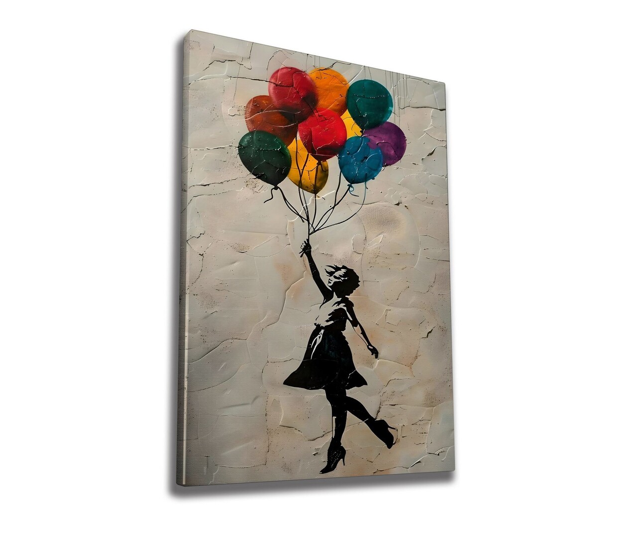 Tablou decorativ, WY423 (50 x 70), Canvas imprimat, Multicolor - view 4