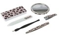 Set de manichiura Animal print, 6 piese, metal, multicolor