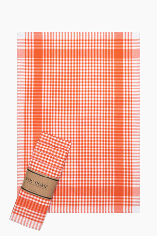 Set prosoape de mână (5 bucăți), dc home, pöti, bumbac, portocaliu