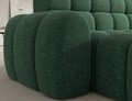 Coltar extensibil stanga 3 locuri ELTAP, Ceedro, 283x165x98 cm, lemn/poliester, verde inchis