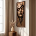 Tablou decorativ, LAC183-150, MDF, Lemn masiv, Multicolor