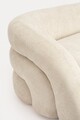 Canapea 3 locuri Clemence, Bizzotto, 200x89x61 cm, poliester, bej