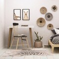 Birou, Mod Design, Lery, 80x74x60 cm, Alb