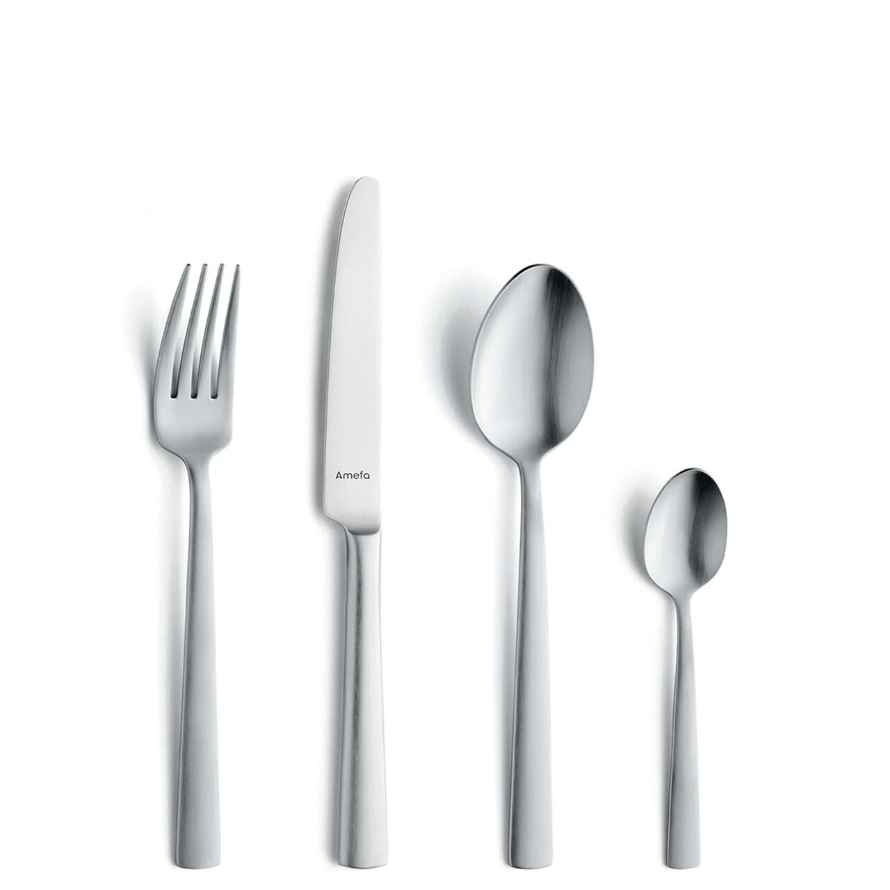 Set tacamuri 24 piese Amefa, Ventura, inox 18/10, argintiu — imaginea 2