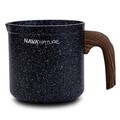 Ibric pentru lapte cu invelis stone antiaderent Nature, NAVA, Ø11 cm, aluminiu