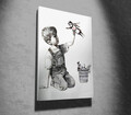 Tablou decorativ, WY62 (70 x 100), 50% bumbac / 50% poliester, Canvas imprimat, Multicolor