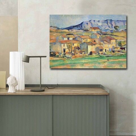 Tablou decorativ, 70100famousart-043, canvas, 70 x 100 cm, multicolor