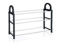Organizator pentru pantofi, Vetro-Plus, 65x17x42 cm, metal cromat/plastic