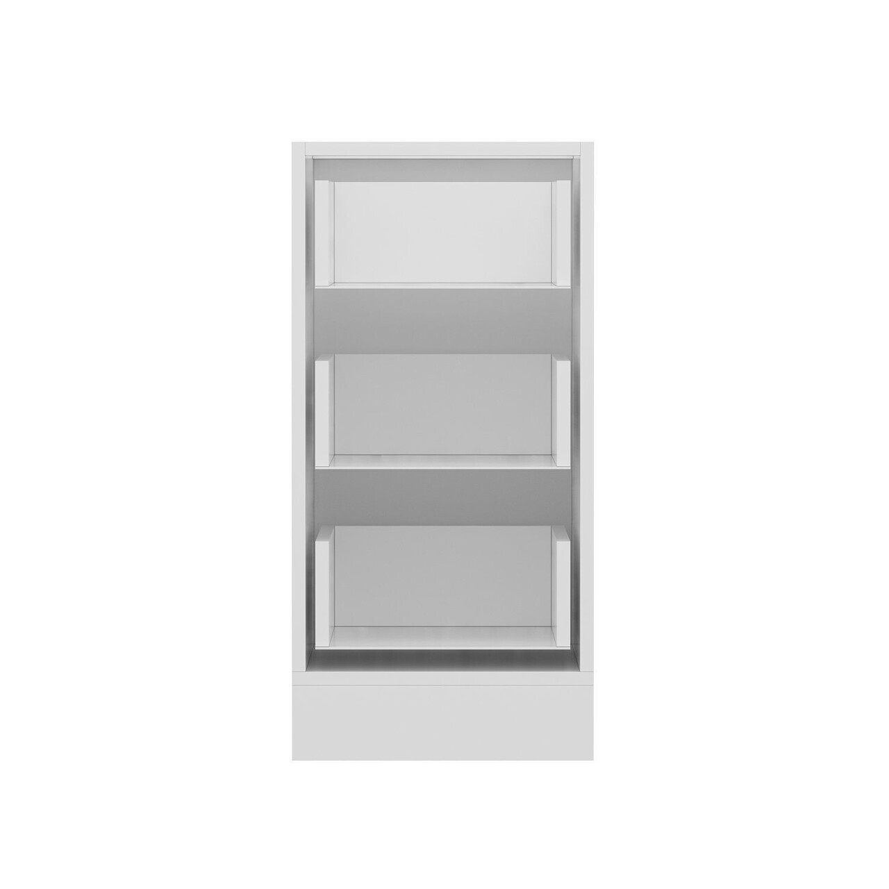 Dulap pentru bucatarie, Hanah Home, Minar, 40x87x58 cm, Alb / Antracit — imaginea 4