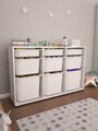 Dulap multifunctional, Estella, Bofi, Alb