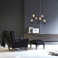 Lustra, Opviq, 892OPV1769, Metal, Negru