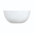 Bol salata, Luminarc, Pampille, Ø 24 cm, sticla, alb