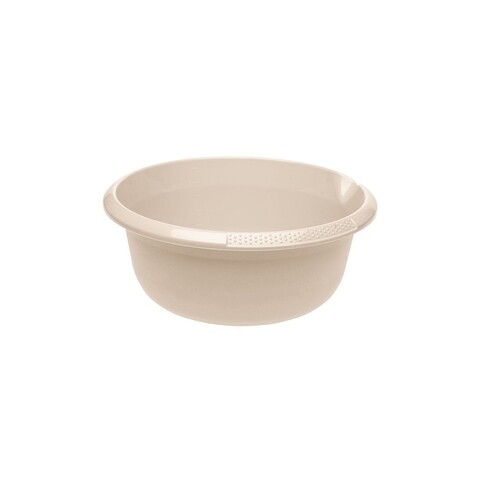 Bol rotund, Keeeper, 32 cm Ø, 6 L, plastic, crem