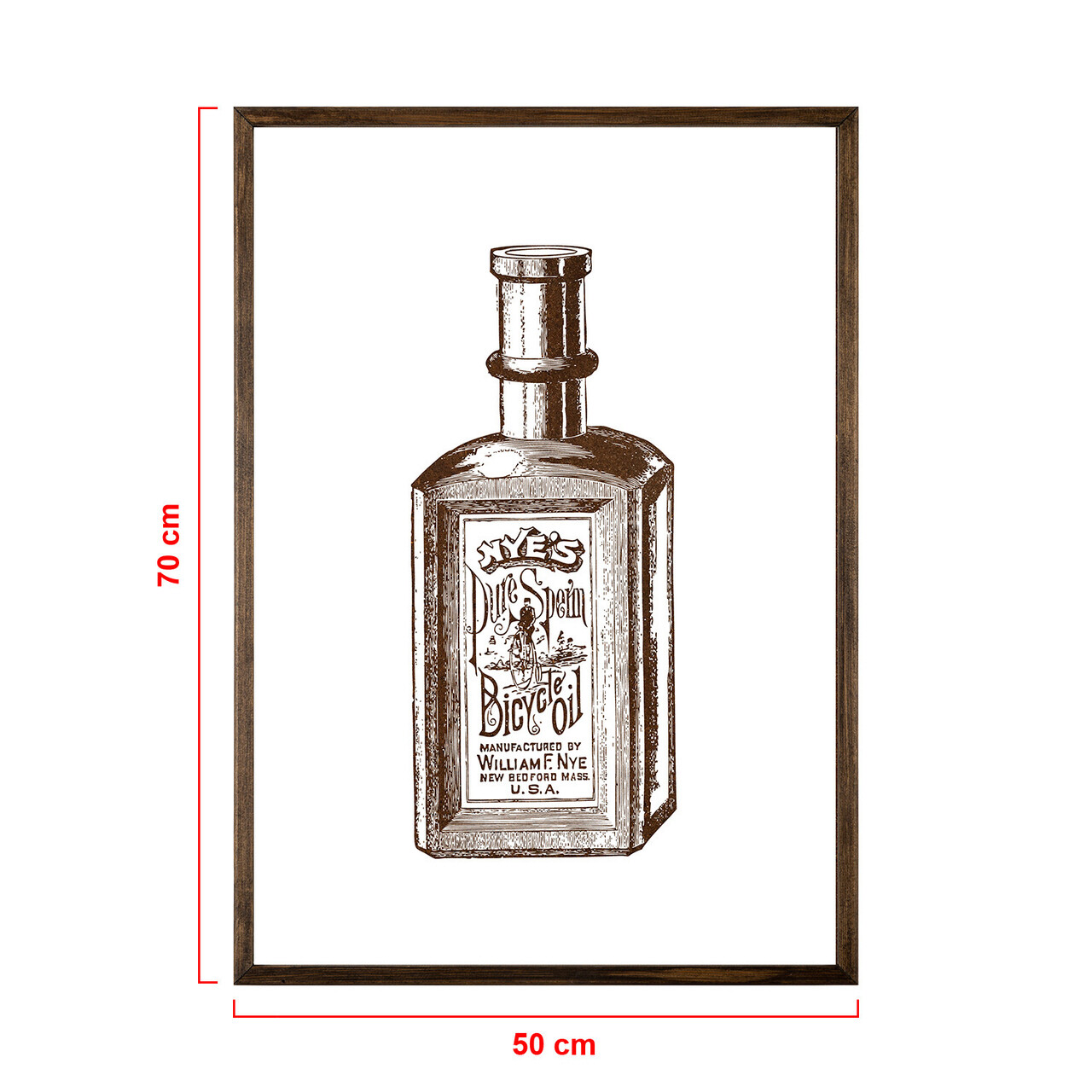 Tablou decorativ, TD042, Lemn, Desenat manual, Natural