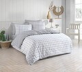 Lenjerie de pat dubla, Artus - Grey, Eponj Home, 65% bumbac/35% poliester