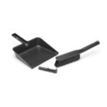 Set mini matura si faras, Brabantia, SinkSide, 24x9x33 cm, plastic reciclat, gri inchis