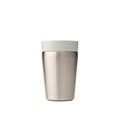 Cana termos, Brabantia, Make&Take, 8x12.7 cm, 200 ml, otel, gri deschis