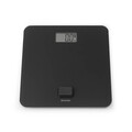 Cantar digital pentru baie, Brabantia, Dark Grey, 30x30x4.3 cm, fara baterii, polipropilena/sticla, gri inchis