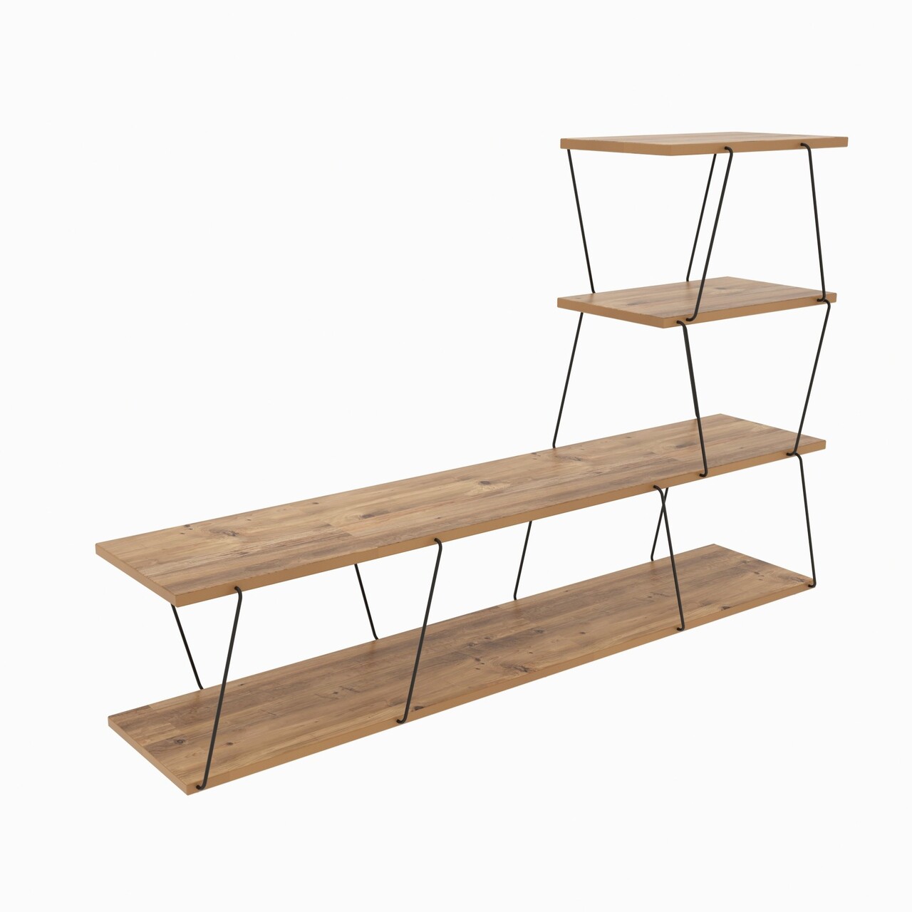 Comoda TV, Hanah Home, Ilgaz, 150x93x30 cm, Pin - view 6