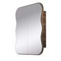 Dulap de baie, Neostill, Day Dream, 12x45x50 cm, 100% CARTON DURO, Maro