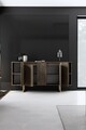 Consola, Bexley, Luxe, 160x35x80 cm, PAL, Nuc / Aur
