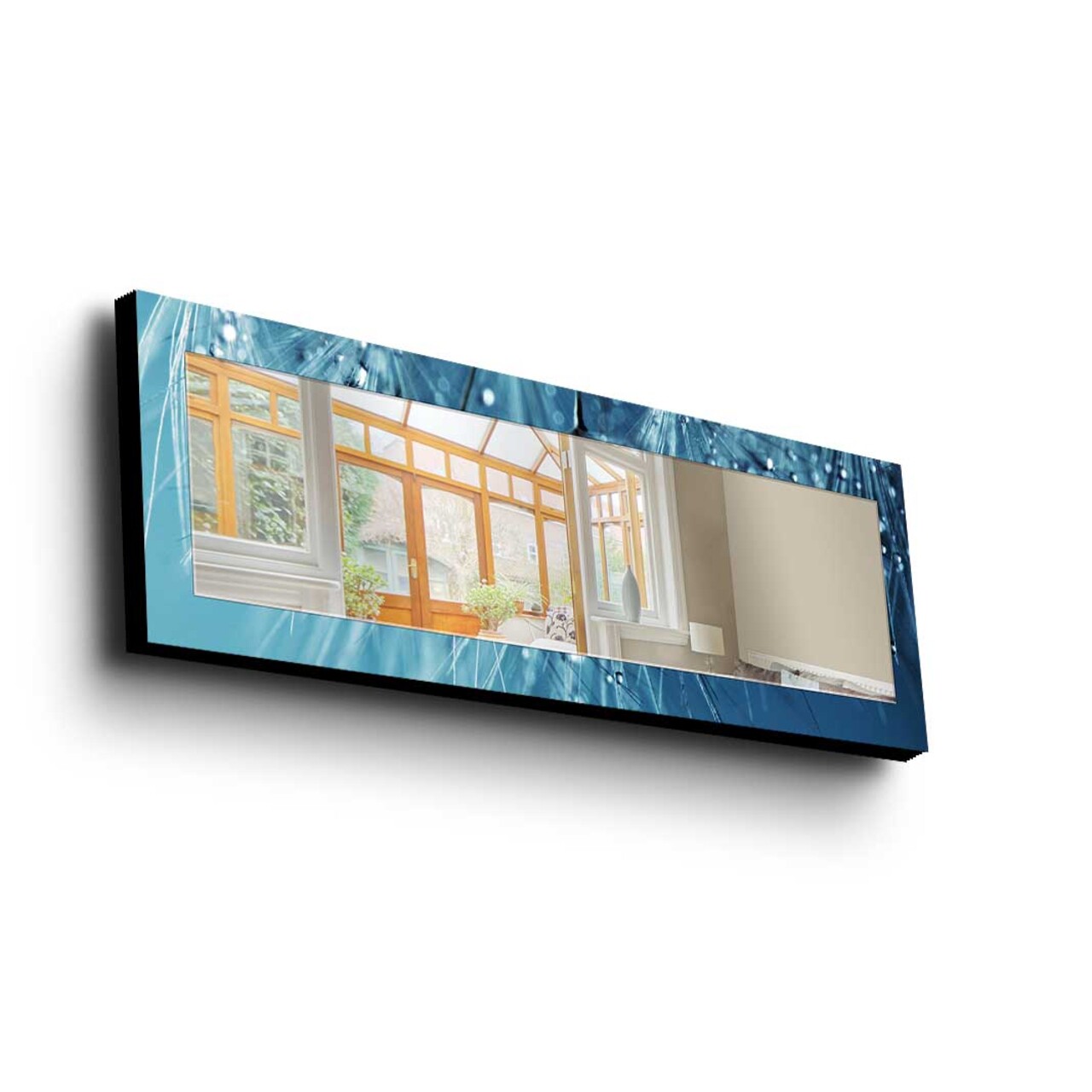 Oglinda decorativa, 40120MA-014, Cadru: 100% LEMN DE PIN (Grosime: 27 mm), Multicolor - view 3