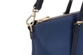 Geanta Juicy Couture 349, 45x25x30 cm, piele ecologica, albastru inchis