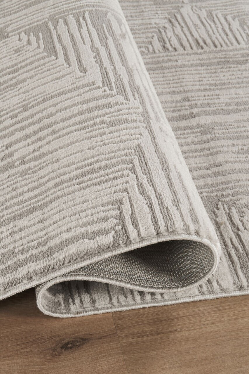 Covor, Marla 2003, 80x300 cm, 60% POLIPROILENĂ/40% POLIESTER, Gri — imaginea 5