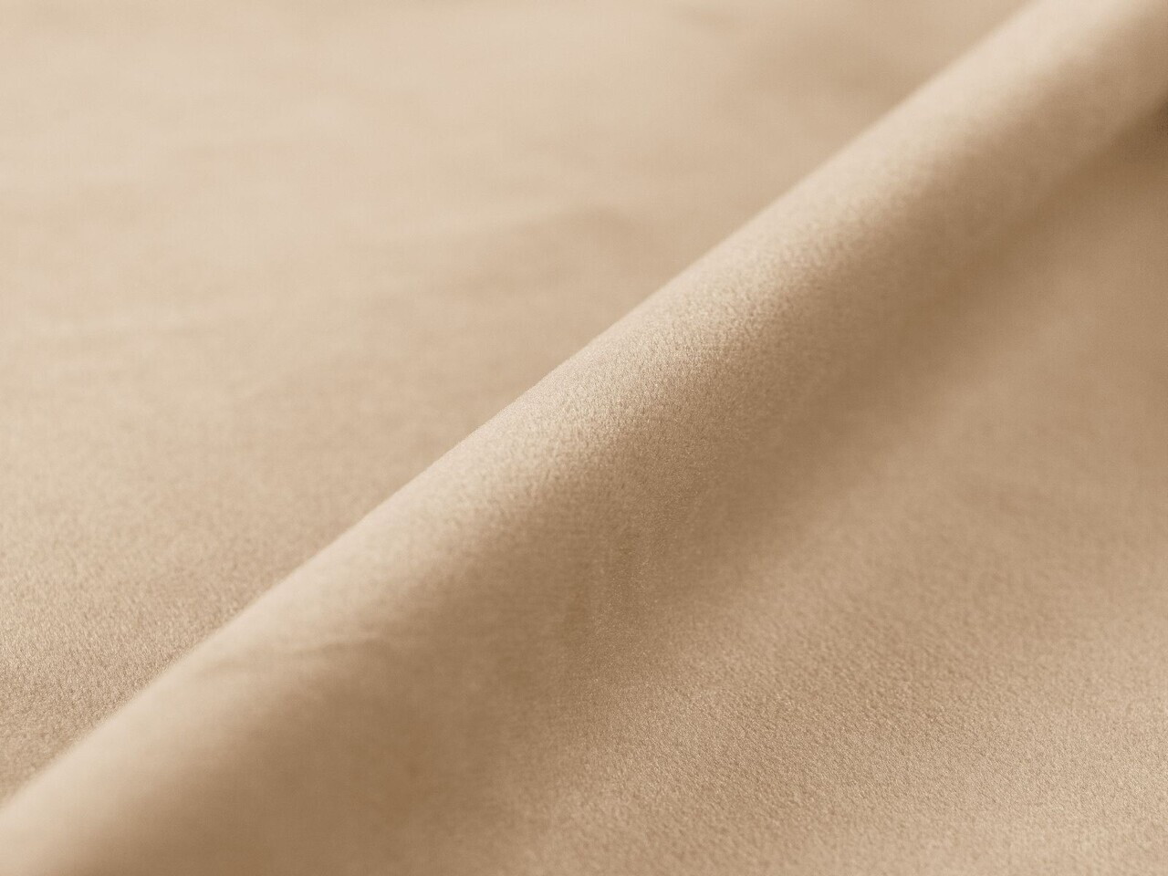 Canapea extensibila 3 locuri, Victor, Micadoni Home, 246x100x83 cm, catifea, nude — imaginea 7