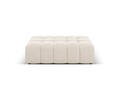 Taburet, Jennifer-51, Micadoni Home, 102x80x40 cm, catifea, bej deschis
