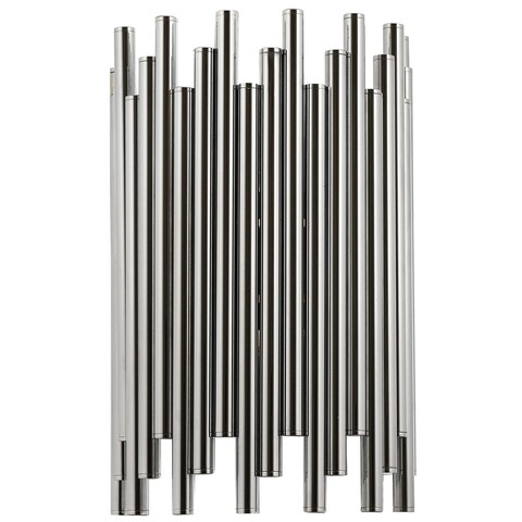 Aplica de perete, ap-1687-k20, avonni, 21 x 11 x 36 cm, 2 x e27, 60w, crom