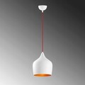 Lustra, Tatum, 584TTM1280, Metal, Alb/Rosu