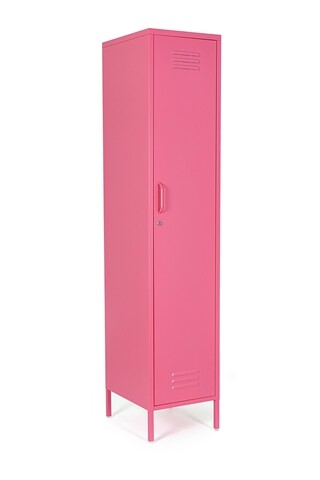 Dulap cu 1 usa Cambridge, Bizzotto, 46 x 38 x 185 cm, otel, roz 185 imagine 2022