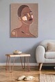 Tablou decorativ Tribal -A, Mauro Ferretti, 80 x 100 cm, lemn de pin/canvas