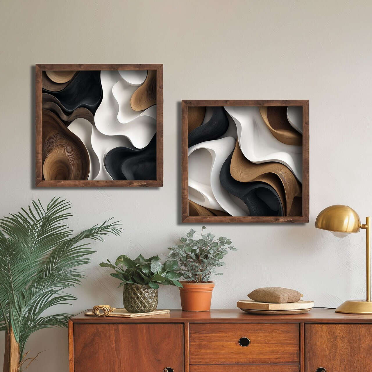 Tablou decorativ DOS080-50 MDF Lemn masiv Multicolor