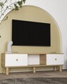 Comoda TV, Olivia, Mono, Stejar Safir / Alb