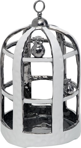 Decoratiune Cage Web -A, Mauro Ferretti, 22x22x36 cm, ceramica