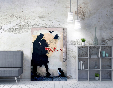 Tablou decorativ, wy04 (70 x 100), 50% bumbac / 50% poliester, canvas imprimat, multicolor